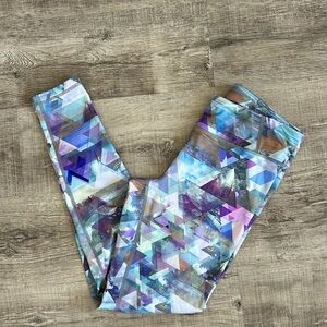 Lucy Geometric Patterned Leggings size M